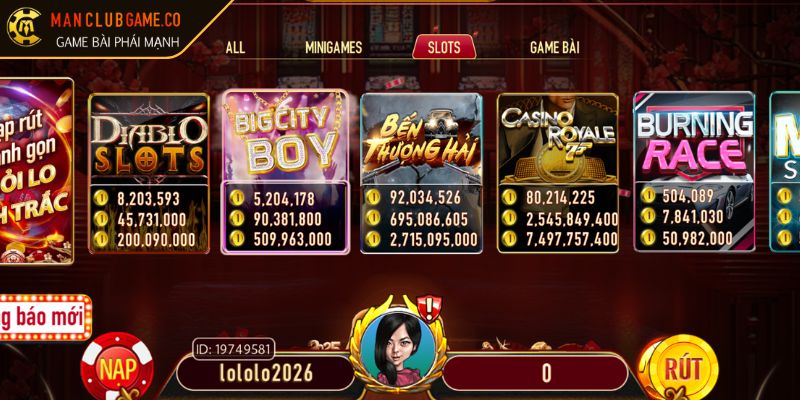 Ưu điểm khi chơi slot game 